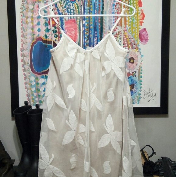 💐 Nordstrom Love, fire Embroidered Floral Mini - Picture 5 of 8